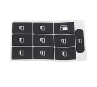 Car Decoration Compatible with VW for Golf MK5 1 Set Car Interior Stickers to Repair Window Buttons Automotive Decals Stickers Cars Accessories