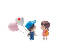 Car Decoration Cute Cartoon Couple Action Figure Balloon Decoration Car Cute Couple Jewelry Dashboard in Interior Mouldings action figure balloon