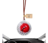 Car Decoration - Cute Fruit Pendant for the Rearview Mirror - Creative Portable Car Mirror Embellishment - for Vehicle Interior Christmas Tree, Christmas and for Women