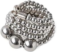 Car Decoration, Full Steel Self Defence Hand Bracelet Chain, Outdoor Survival Necklace Defense Tool，Stainless Steel Self Defence Buddha Bracelet (17, Centimeters)
