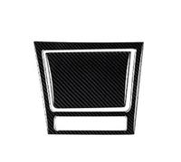 Car Decoration Interior 2PCS Real Carbon Fiber Car Ashtray Panel Cover Sticker For Scirocco 2009-2016 Interior Decorative Accessories(Carbon Fiber)