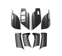 Car Decoration Interior ABS Car Door Window Switch Control Panel Door Handle Cover Trim For Buick For Regal 2009-2016(8pcs)