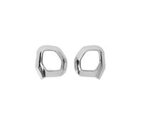 Car Decoration Interior ABS Carbon Fiber Car Gear Shifter Head Decoration Shell Cover For Bronco 2021-2023 Up Interior Accessories Decoration Interior Trim(Chrome)