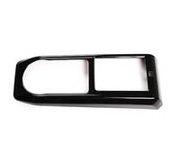 Car Decoration Interior Car Central Control Gear Shift Box Water Cup Panel Cover Trims ABS Carbon Fiber For Toyota For Tacoma 2016-2022 Interior(Glossy Black)