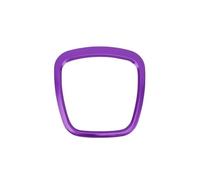 Car Decoration Interior Car Interior Steering Wheel Center Covers Stickers Trim For A1 A3 A4L A6L Q3 Q5 8P S3 A4 B6 B7 A5 A6 Q5 Q7 Accessories Interior Decorations(Rectangle Purple)