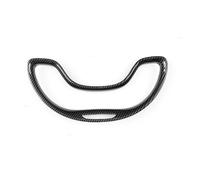 Car Decoration Interior For Benz S Class S400 S320 S350 2014 2015 2016 2017 Car Interior Mouldings Steering Wheel Cover Protective Trim(Carbon Texture)