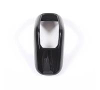 Car Decoration Interior For Land For Rover For Defender 90 110 130 20-25 ABS Carbon Fiber Car Grain Gear Shift Head Cover Trim Stickers Interior Car Accessories(Black)