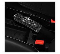 Car Decoration Interior Rhinestone Car Handbrake Cover Leather Auto Anti-slip Protector Decoration Universal Diamond Interior Interior Styling(Black)