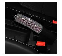 Car Decoration Interior Rhinestone Car Handbrake Cover Leather Auto Anti-slip Protector Decoration Universal Diamond Interior Interior Styling(Colorful)