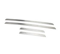 Car Decoration Interior Stainless Car Door Threshold Protector Sill Anti Kick Cover Trim Sticker For VW For Tiguan MK2 2016-2022 Interior Styling(Inside Silver)