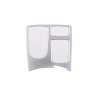 Car Decoration Interior Styling Car Center MultiMedia Panel Trim Cover Sticker For Mercedes For Benz GLE GLS ML GL W166 X166 2013-2019(Silver)