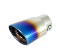 Car Decoration Muffler Tail Throat Exhaust Pipe Modeling For Accord For Element For CRV External Modification(BlueA)