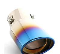 Car Decoration Muffler Tail Throat Exhaust Pipe Modeling For Accord For Element For CRV Replacement Parts(BlueB)