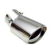Car Decoration Muffler Tail Throat Exhaust Pipe Modeling For Accord For Element For CRV Replacement Parts(Silver B)