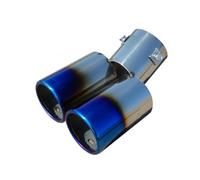 Car Decoration Muffler Tail Throat Exhaust Pipe Modeling For VW B5 B6 B7 For Polo For Jetta For Golf 7 5 6 For Passat(Orange)