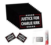 Car Decoration Stickers Justice For Charlie Kirk Turning Point Magnetic Decal Magnet Stickers Bumper Decor Accessories Car
