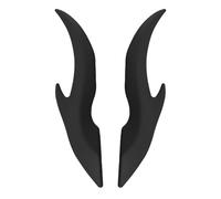 Car Decorations Exterior - 1 Pair No-Drill Install Ornament - Exterior Vehicle Dragon Horns Decor - for Commuting Daily Driving Road Trips Travel Halloween Family Outings