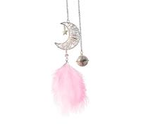 Car Decorations for Interior Rearview Mirror - Handmade Nature Moon Dream