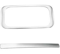 Car decorative strip centre console Rear for seat Armrest Water Cup Holder Panel Trim for volvo XC60 2018-2020