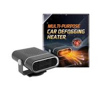Car Defogger Heater,Adjustable 360-degree Defrosting Compact Fan,high Power, Rapid Heating, Portable Car Heater, Plug-in, cigarettes LightersInterface