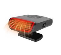 Car Defroster Windshield Heater - 12V Rotating Quick Defogger | Portable Electronic Auto Heater - for Morning Outdoor Parking Foggy Night Driving Winter Travel Commute Roadtrip