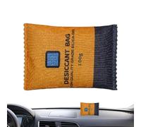 Car Dehumidifier - Moisture Absorbing Silicone Reusable Interior Vehicle and SUV | Quick Reactivation Desiccant Pack for Environmental Control, Condensation Prevention, Windshield Without