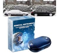 Car Deicer, Electromagnetic Snow Removal, Winter Car Kit Kinetic Molecular Heater, Solar Drive Fast and Efficient Kinetic Defroster Demister for Cars, SUV (1 PCS)