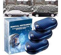 Car Deicer, Electromagnetic Snow Removal, Winter Car Kit Kinetic Molecular Heater, Solar Drive Fast and Efficient Kinetic Defroster Demister for Cars, SUV (3 PCS)