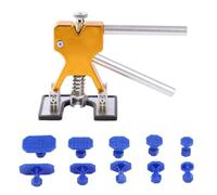 Car Dent Puller Kit, Dent Removal Kit Car Dent Repair Kit Tools Automotive Workshop Auto Body Hail Denting Puller Remover Suction Cup Repair Accessories Uso apto para Vehicles(Puller with 10 Tabs)