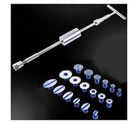 Car Dent Puller Kit, Dent Removal Kit Tools Auto Repair Tool Car Dent Repair Dent Puller Kit 2 In 1 Slide Hammer Reverse Hammer Glue Tabs Suction Cups