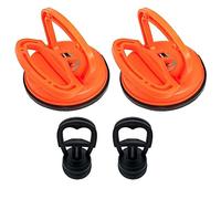 Car Dent Puller Suction Cup, Professional Dent Remover Tool Kit for Car Body Dents, Handle Lifter for Easy Cars Dents Removal, Glass, Screen, and Object Moving(2 Large + 2 Small)