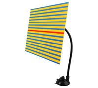 Car Dent Removal Board - High Visibility Striped Line Repair Panel, Portable Angle Adjustable Mount System | Reliable Automotive Damage Inspection Tool for Repair Evaluation
