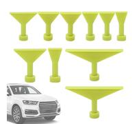 Car Dent Removal Tabs | 10-Pieces No Paint Pulling Glue Tabs - Fixing Tools, Car Body Hailstone Damage Repair for Motorcycles, Home Appliances