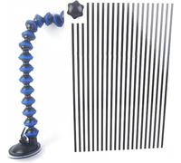 Car dent removal tool led light PDR Light, Car Dent Repair Light Tools Paint-Less Dent Repair Tool Line Board Reflector Board with Adjustable Holder ，Automotive Paint-Less Dent Repair Tools，for Car Bo