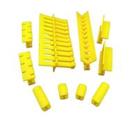 Car Dent Repair Hails Removal Slide Puller Glues Tabs Hails Remover Auto Repair Tools Set for Long Damage Car Push Puller Rods Tools Dent Hammers Kits Removal