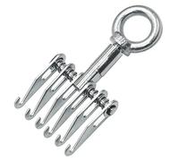 Car Dent Repair - Hook Extractor Damage 6 Claws - High Strength Dent Repair Claw for Technical Mechanics Workshop Sedan