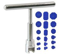 Car Dent Repair Kit Getting Dent out of Car Small Puller, Paintless Practical T-Shaped Puller for Most, Truck, SUV, Commercial Vehicle Paintless Removal Kit