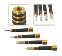 Car Dent Repair Tool Set, 4-Piece Metal Combination Hammer Kit for Automotive Bodywork, Includes Rubber-Jointed Mallets & Storage Bag, 12 cm