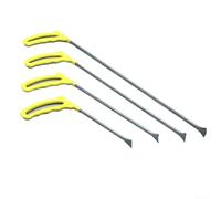 Car Dent Repair Tools Compatible with Paintless Methods Including Push Rods Hooks For Crowbar Bar for Body Panel Repair (41cm)