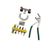 Car Dents Puller Kits for Bodywork Restoration Without Tire Removal Stainless Steel Antislip Grip Auto Repair Accessory Antislip Rubber Handle Dent Puller
