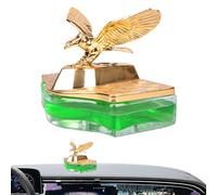Car Deodorizer Air Freshener - 4 Inch Eagle Design 360 Diffuser, Eagle Scent Interior Perfume Decoration for Dashboard Vent | Pickup Truck Interior, Suv Cabin Freshener, Work Van Air Care
