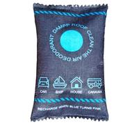 Car Desiccant - Reusable Moisture Absorber, Fast Reactivating Damp Trap, Silica Gel Color Changing Sachet, Microwaveable Interior Humidity Control Pack | for Trucks RVs Storage Closets
