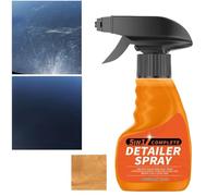 Car Detailer Spray 5-in-1 | Car Cleaner Spray,Cleaner Automotive Mist Detailing 120ml with Towel for Boost Shine Keeps Paint and Wax Looking like New Protects Interior Surfaces