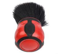 Car Detailing Brushes for Automobile Interior Cleaning - Soft Bristles, Ergonomic Curved Handle, Non-Scratch Rubber/Nylon Brush Set for Dashboards, Vents, Screens & Tight Spaces (1-Pack)(RED)