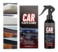 Car Detailing Spray - 2.87x6.61 Inches Car Interior Cleaner, 120ML Multi-Pupose Vehicle Cleaning Solution, Vehicle Trim Polish For Upholstery Carpet Leather Dashboard Seat Truck SUV
