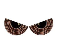 Car Devil Eyes Light - LED Expression Lamp, Automotive Decorative Light, Window Mounted Indicator, Stylish Vehicle | Mood Lighting Accessory, Suitable For Sedan SUV Truck Dashboard Exterior