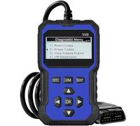 Car Diagnostic Scanner, V410 OBD2 Fault Code Reader for Engine Check, Automotive Diagnostic Tool with Live Data Stream for Cars and Vans(blue)