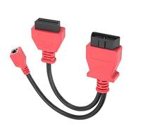 Car Diagnostic Tool, Plug and Play Dependable Ethernet OBD2 Connector Programming Cable Adaptor ABS for F Chassis for MS908 PRO MaxiSys Elite IM608