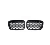 Car Diamond Grill Front Bumper Grills Cover Compatible For BMW X3 G01 G08 G02 2018 2019 2020 2021 Trim Racing Grilles BMW X4 Grille 2019(Black Grill)