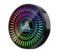 Car Diffuser - 5.9 x 2.2cm Type C Aromatherapy Fragrance Car Lamp | Vehicle Air Freshener Music Rhythm Sound Control Deodorizer | For Women Men Automobile Hotel Bedroom Home